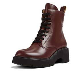 Camper K400577-007 Milah Lace Up Bordo Kadın Bot