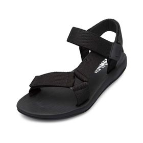 Camper Match Siyah Erkek T-Strap Sandalet