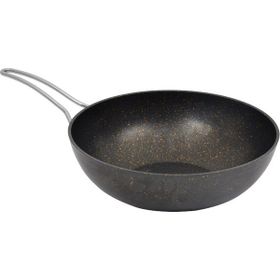 Campout 28 cm Granit Döküm Wok Tava