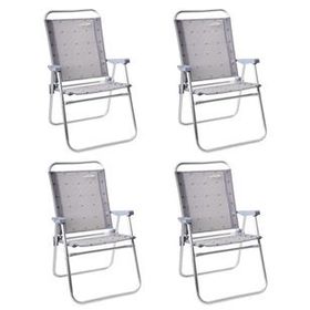 Campout 4'lü Plaj Sandalye Set