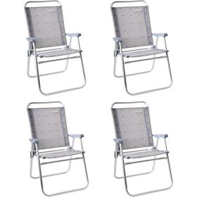 Campout 4'lü Plaj Sandalye Set