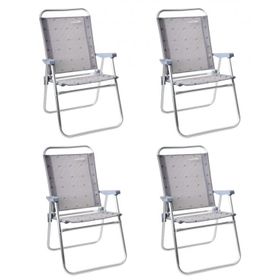 Campout 4'lü Plaj Sandalye Set