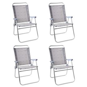Campout 4'lü Plaj Sandalye Set