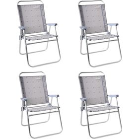 Campout 4'lü Plaj Sandalye Set