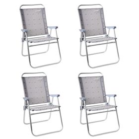 Campout 4'lü Plaj Sandalye Set