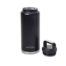 Campout NG163 1000 ml Çift Katmanlı Siyah Termos