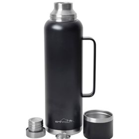 Campout NG164 1500 ml Çift Katmanlı Siyah Termos