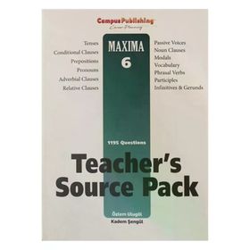 Campus Publishing Teacher's Source Pack Maxima 6 İngilizce Kitabı