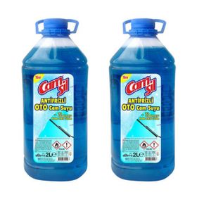 Camsil Antifirizli 2x2 lt Oto Cam Suyu