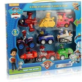 Can Ali Toys Paw Patrol 9 Parça Oyuncak Figür Set