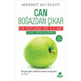 CAN BOĞAZDAN ÇIKAR KAN GRUPLARINA GÖRE BESLENME TABLOLU - MEHMET ALI BULUT