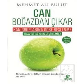 CAN BOĞAZDAN ÇIKAR KAN GRUPLARINA GÖRE BESLENME TABLOLU - MEHMET ALI BULUT