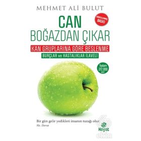 CAN BOĞAZDAN ÇIKAR KAN GRUPLARINA GÖRE BESLENME TABLOLU - MEHMET ALI BULUT