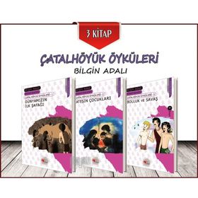 Can Çocuk Yayınları - Çatalhöyük Öyküleri Seti 3 Kitap - Bilgin Adalı