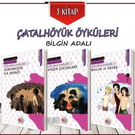 Can Çocuk Yayınları - Çatalhöyük Öyküleri Seti 3 Kitap - Bilgin Adalı