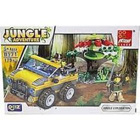 Can-Em Oyuncak 0571 Jungle Adventure 179 Parça Safari Lego