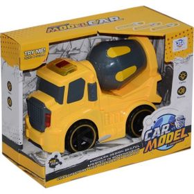 Can-Em Oyuncak 8899-1A Sürtmeli Işıklı İş Makinesi