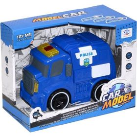 Can-Em Oyuncak 8899-3a Sürtmeli Sesli Işıklı Polis Aracı