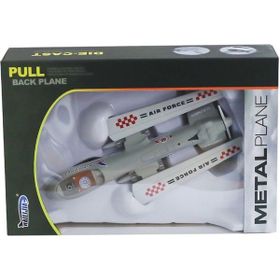 Can-Em Oyuncak HW777-19B Metal Çek Bırak Uçak