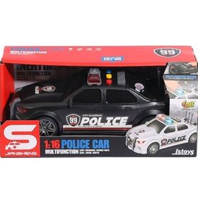 Can-Em Oyuncak JS124C Sesli ve Işıklı Polis Arabası