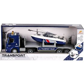 Can-Em Oyuncak PY8815B Sesli ve Işıklı Bot Taşıyan Tır