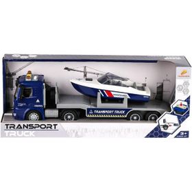 Can-Em Oyuncak PY8815B Sesli ve Işıklı Bot Taşıyan Tır