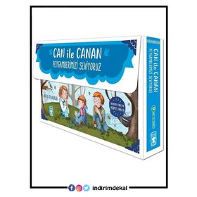 Can ile Canan-Peygamberimizi Seviyoruz Seti-5 Kitap Takım - Kolektif