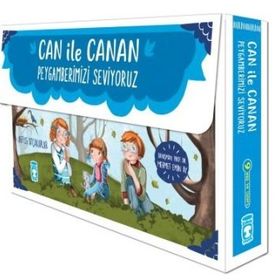 Can İle Canan Peygamberimizi Seviyoruz Seti 5 Kitap Takım - Nefise Atçakarlar