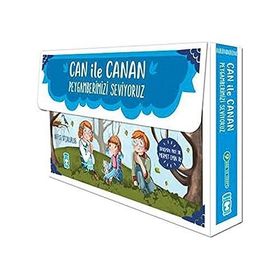 Can İle Canan Peygamberimizi Seviyoruz Seti 5 Kitap Takım - Nefise Atçakarlar