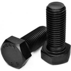 Can M10X50 DIN 933 Siyah 8.8 Tam Diş 10x50 mm 10 Adet Çelik Civata