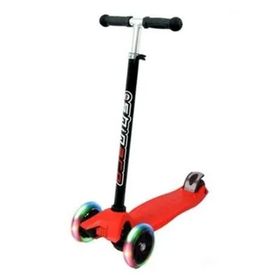 Can Oyuncak 3 Tekerli Led Işıklı Kırmızı Scooter