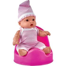 Can Oyuncak 8177-13 Filede Klozetli Pembe Bebek