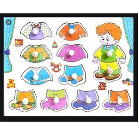 Can Oyuncak CAN3438-1-2-3 Ahşap Puzzle