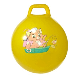 Can Oyuncak CN-628A Renkli Desenli Zıp Zıp Top