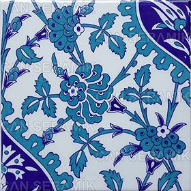 Can Seramik Cç42 Kütahya Çini 5'li 20x20 cm Karo