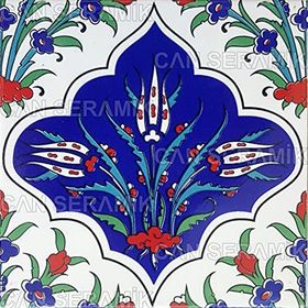 Can Seramik Cç45 Kütahya Çini 5'li 20x20 cm Karo