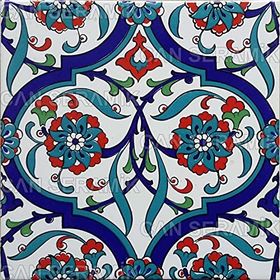 Can Seramik Cç56 Kütahya Çini 5'li 20x20 cm Karo