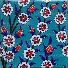 Can Seramik CÇ60T Kütahya Çini 5'li 20x20 cm Karo