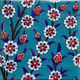 Can Seramik CÇ60T Kütahya Çini 5'li 20x20 cm Karo