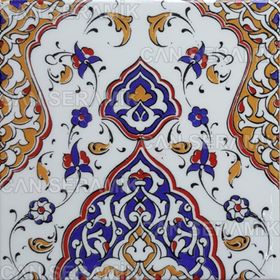 Can Seramik Cç79 Kütahya Çini 5'li 20x20 cm Karo