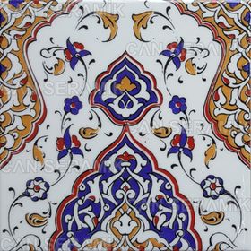 Can Seramik Cç79 Kütahya Çini 5'li 20x20 cm Karo