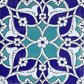 Can Seramik Cç80 Kütahya Çini 5'li 20x20 cm Karo