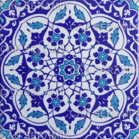 Can Seramik Cç92 Kütahya Çini 5'li 20x20 cm Karo