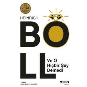 Can Yayınları Ve O Hiçbir Şey Demedi Kitabı