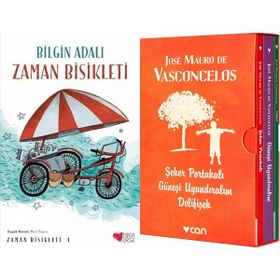 Can Yayınları - Zaman Bisikleti 1 - Şeker Portakalı Üçlemesi Seti - Bilgin Adalı