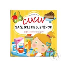 Canan Sağlıklı Besleniyor Ciltli - Küçük Hayat Dersleri - Yumurcak Yayınları