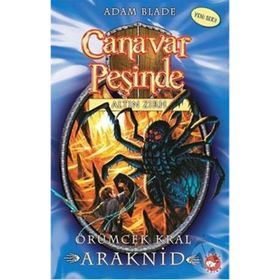 Canavar Peşinde 11 Örümcek Kral Araknid - Adam Blade