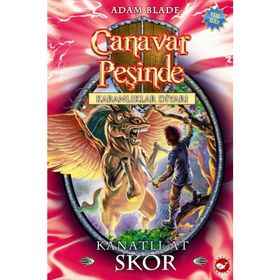 CANAVAR PEŞİNDE - KARANLIKLAR DİYARI 14. KITAP KANATLI AT SKOR - ADAM BLADE