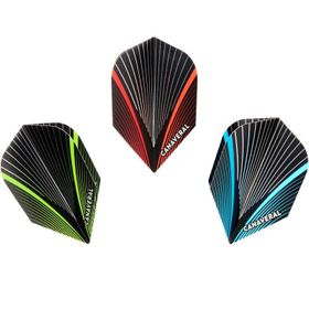 Canaveral 3'lü Standart Chevron Baskılı Dart Tüyü