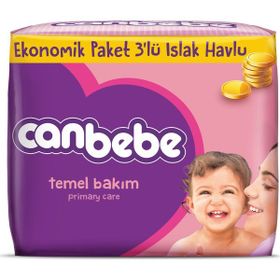 Canbebe 56x3'lü Set Islak Havlu